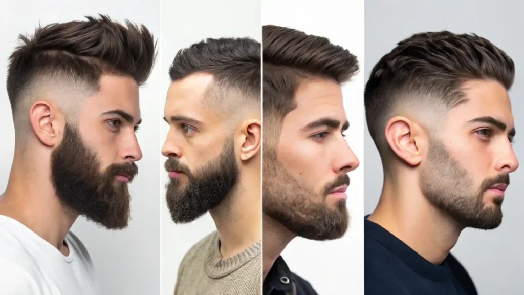 Types of Fade Haircuts with Beard | www.b21india.com