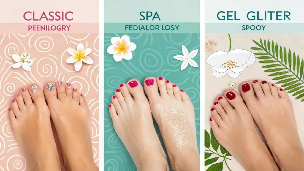 Types of Pedicures Available | www.b21india.com